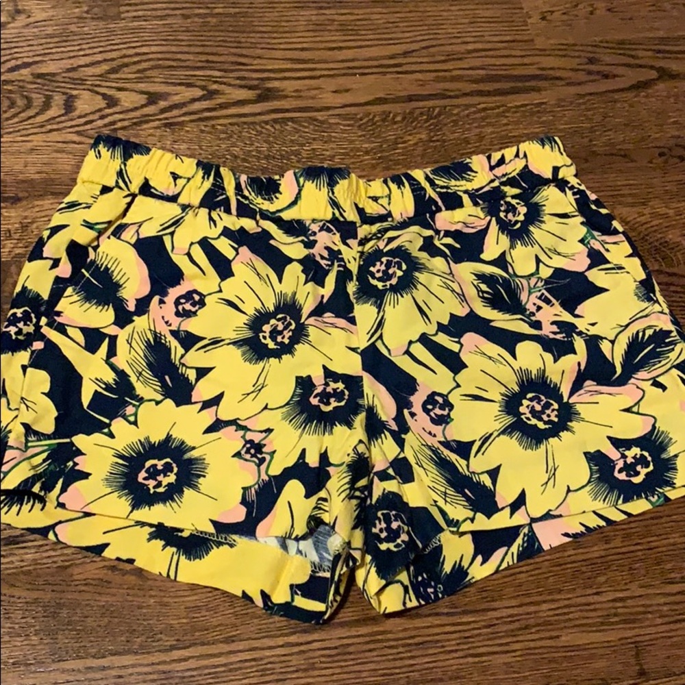J Crew floral shorts